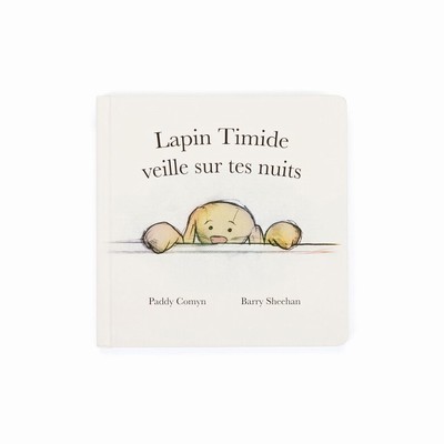 Jellycat Lapin Timide Veille Sur Tes Nuits Livre Books Australia | 186320PMO